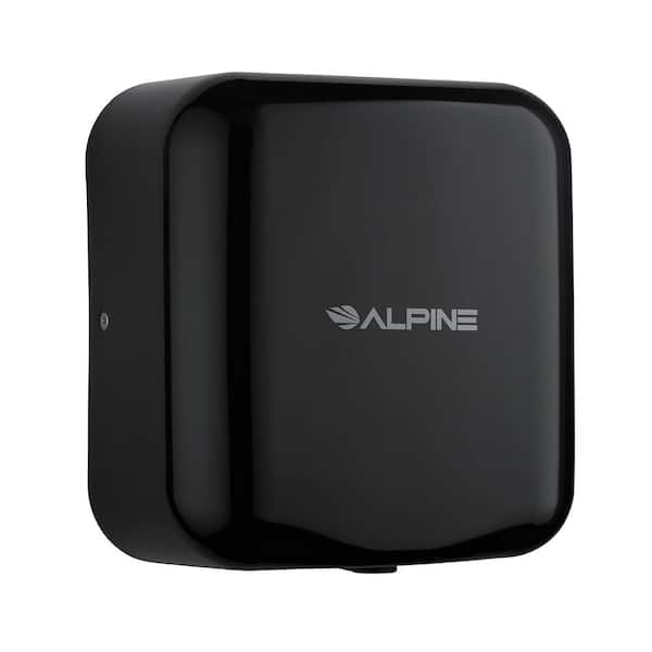 Alpine Industries Hemlock Commercial Black Automatic High-Speed Electric Hand Dryer
