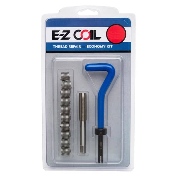 E Z Lok 1 4 In To In X 1 5 In D Coil Thread Repair Kit Economy Ek815 The Home Depot