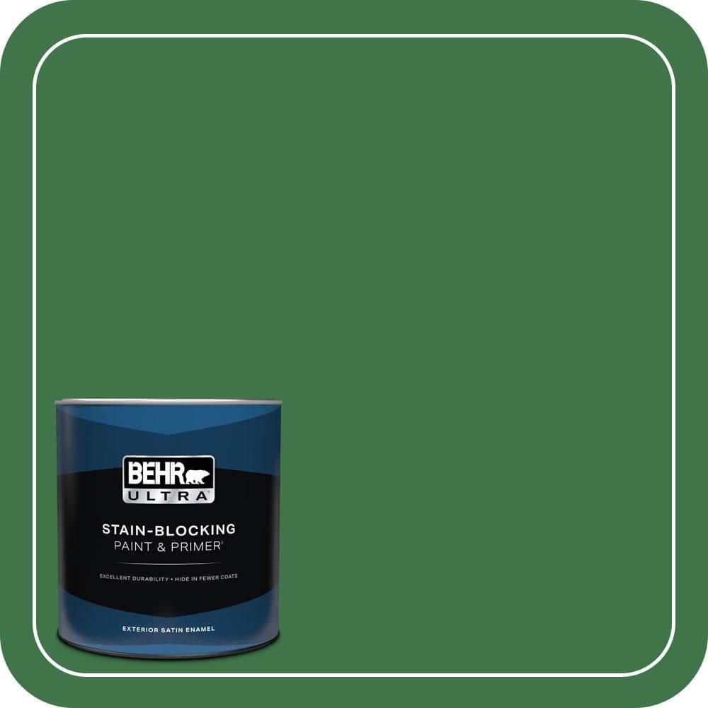 1 qt. #P410-7 Grasslands Satin Enamel Exterior Paint & Primer price history on PriceWatchPro