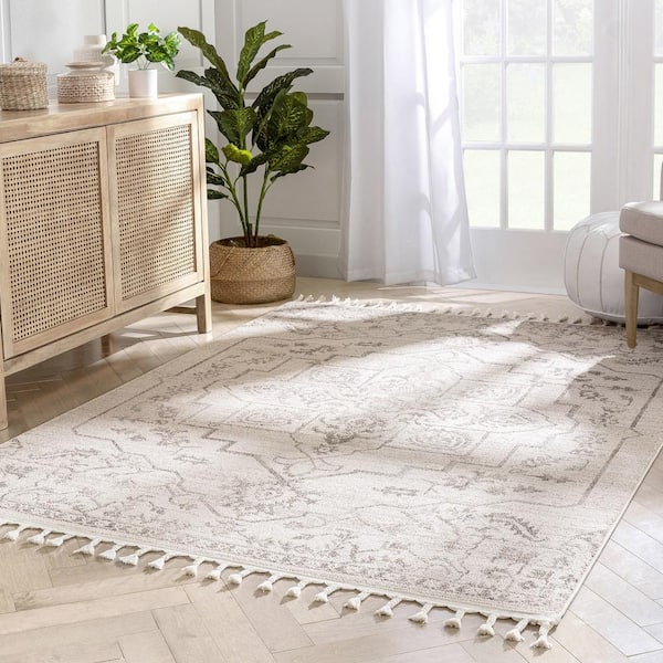 Brown Medallion Flatweave Chenille Rug - 3'6 x 5'6 – abc carpet