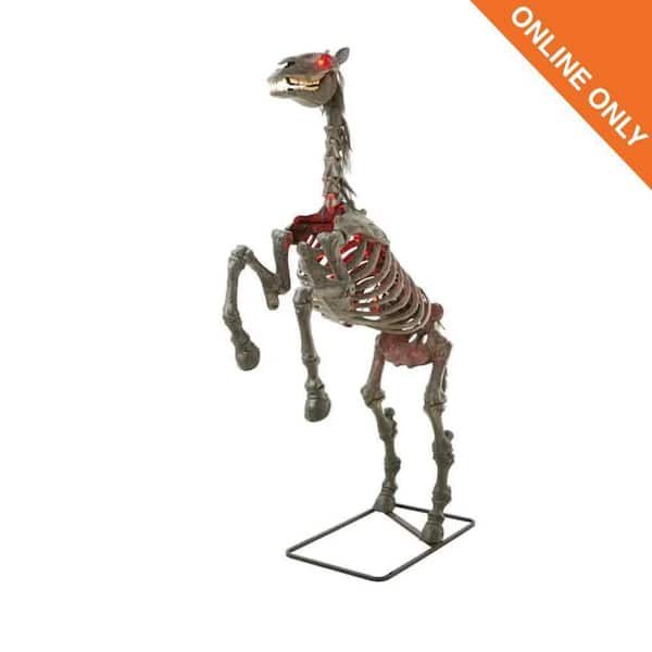 8.5 FT Grave & Bones Giant-Sized LED Undead Horse