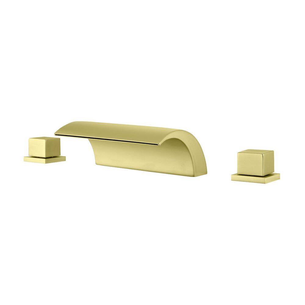 8 in. Widespread Double Handle Bathroom Faucet in Gold price history on PriceWatchPro