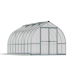 Bella 8 ft. x 16 ft. Silver/Diffused DIY Greenhouse Kit