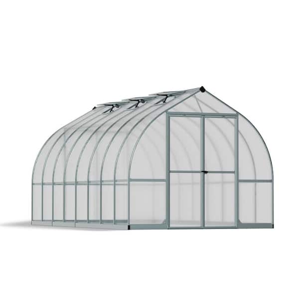 CANOPIA by PALRAM Bella 8 ft. x 16 ft. Silver/Diffused DIY Greenhouse Kit