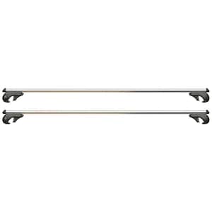 2-Piece 60 in. Roof Top Cross Bar Set, for Use with Existing Raised Side Rails Only