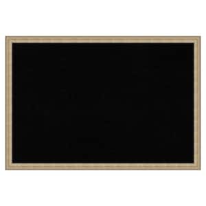 Paris Champagne Framed Black Corkboard 38 in. x 26 in. Bulletine Board Memo Board