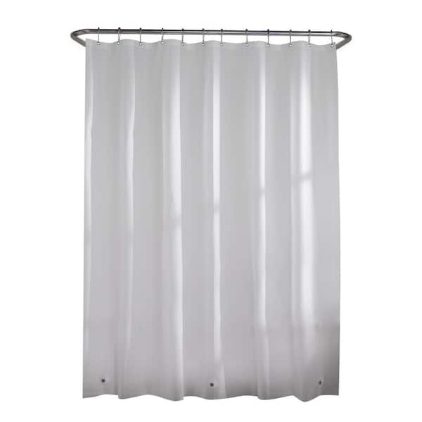 Clear Mildew Resistant Lightweight PEVA Shower Curtain Liner 70" x 72" 