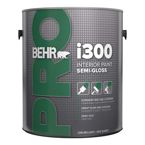 BEHR PRO 1 gal. i300 Deep Semi-Gloss Interior Paint