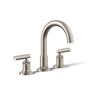 Torrington 8 in. Widespread Double Handle Bathroom Faucet in Vibrant Brushed Nickel
