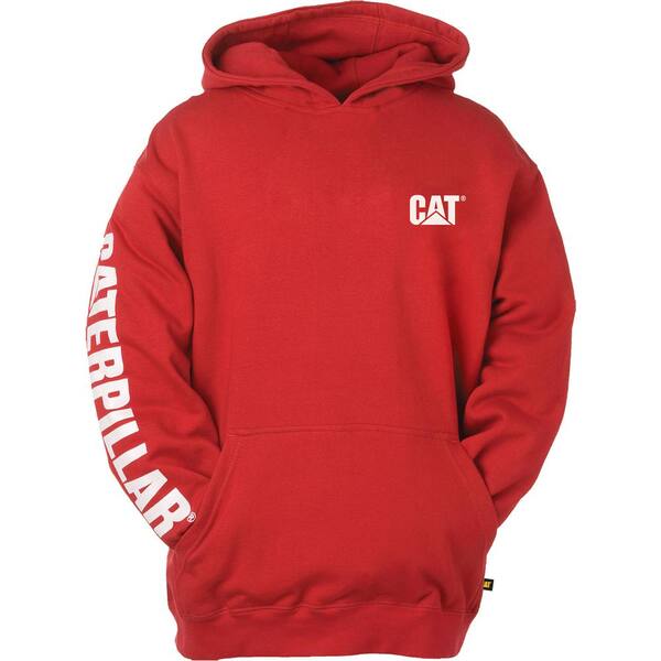 Caterpillar Trademark Banner Men's Tall-2X-Large Chili Pepper Cotton/Polyester Hooded Sweatshirt