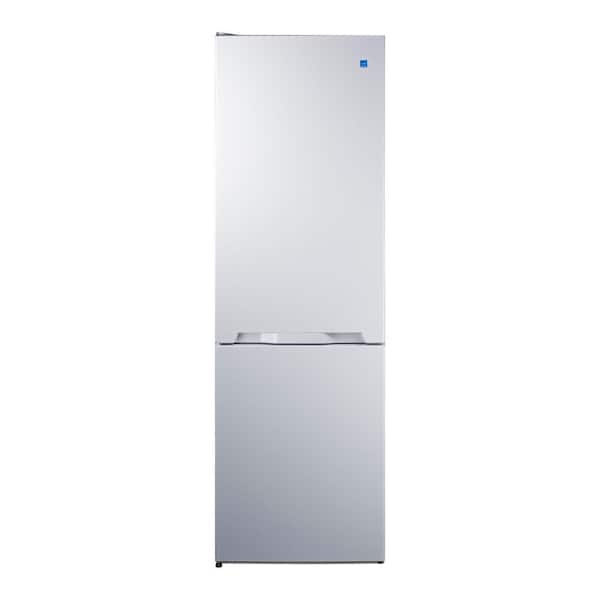 Summit Appliance 24 in. 11.7 cu. ft. Bottom Freezer Refrigerator in White, Energy star