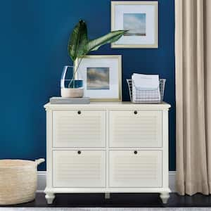 Hamilton Off-White 4-Drawer File Cabinet