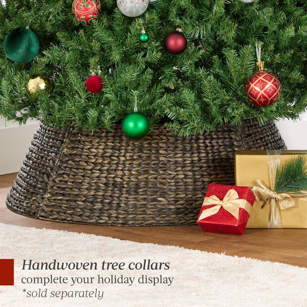 6ft Green Hinged Douglas Fir Artificial Christmas Tree with Metal Stand