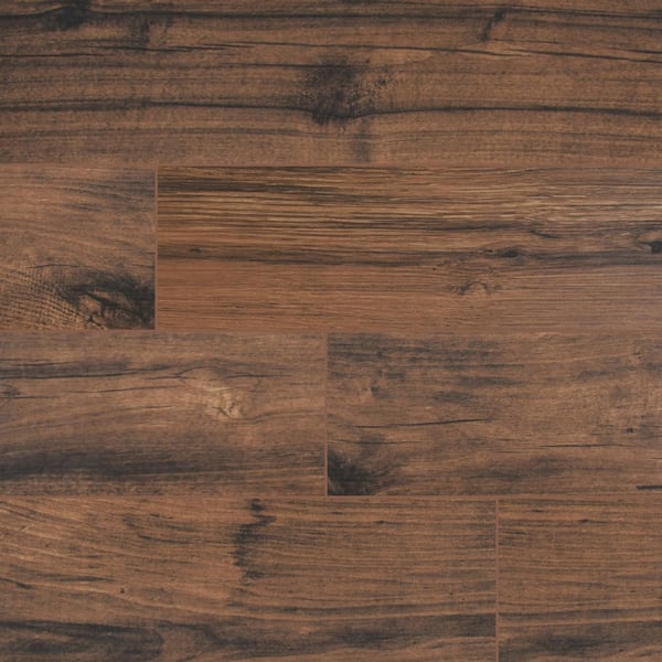 Msi Arbor Walnut 6 In X 36 Matte Porcelain Wood Look Floor And Wall Tile 15 Sq Ft Case Narbwal6x36 The