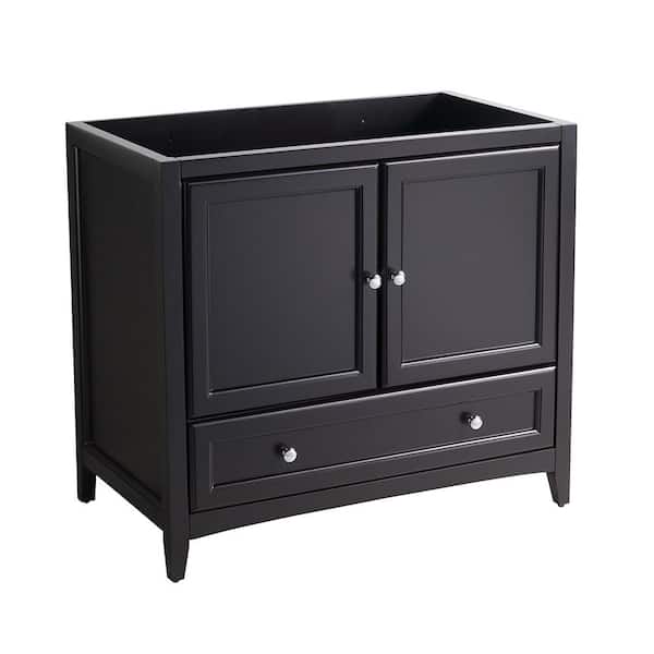 Fresca Oxford 36 in. Traditional Bathroom Vanity Cabinet in Espresso