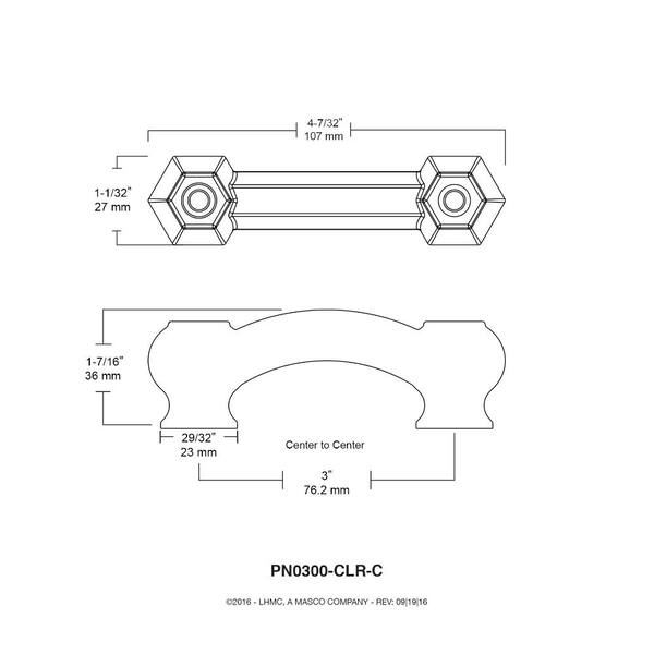 Clear Liberty Hardware Brainerd PN0300V-CLR-C7 3-Inch Victorian Glass Kitchen or Furniture Cabinet Hardware Drawer Handle Pull Clear Liberty Hardware Brainerd PN0300V-CLR-C7 3-Inch Victorian Glass Kitchen or Furniture Cabinet Hardware Drawer Handle Pull