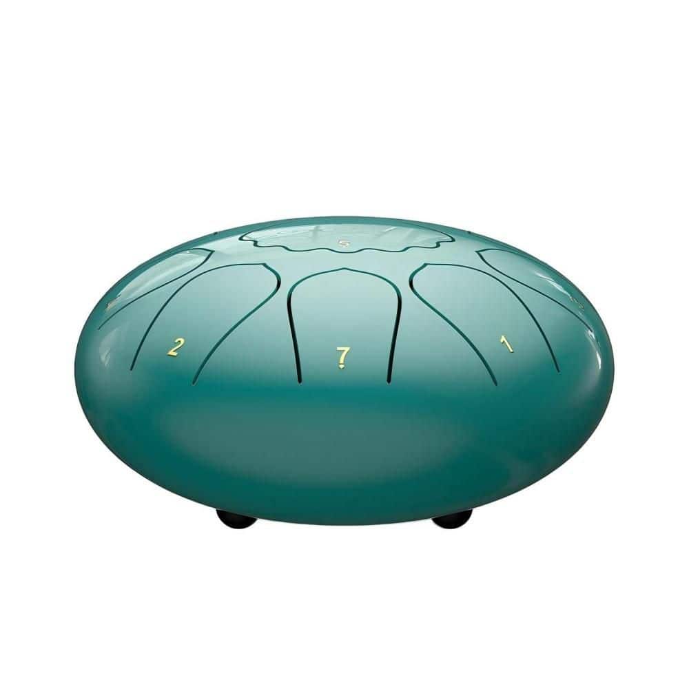 8 Inches Lake Blue 11 Notes Steel Tongue Rain Drum, Waterproof Outdoor Garden Chakra Drum with Bag and Mallets price history on PriceWatchPro