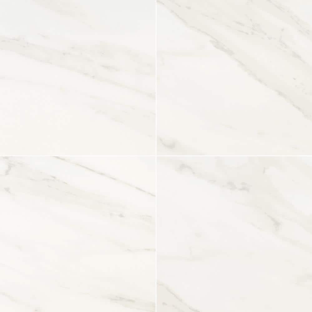 Kolasus 24 in. x 24 in. Matte Porcelain Marble Look Floor and Wall Tile (16 sq. ft./Case) price history on PriceWatchPro