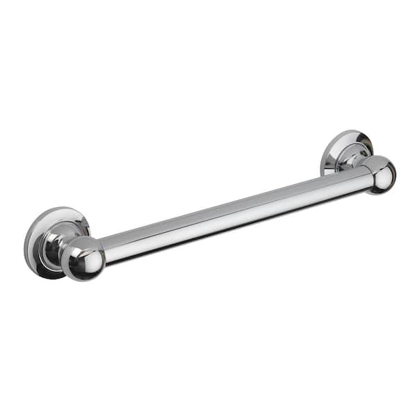 Glacier Bay 24 in. Rounded Style Grab Bar in Chrome