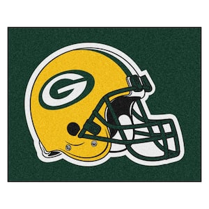 NFL - Green Bay Packers Helmet Rug - 5ft. x 6ft.