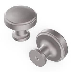 Piper 1-1/4 in. Diameter Satin Nickel Cabinet Knob (10-Pack)