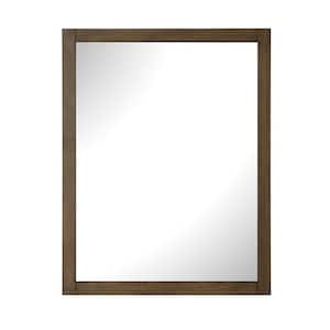 Tahoe 28 in. W x 36 in. H Framed Wall Mirror in Almond Latte