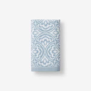 Blue Company Cotton Gingko Jacquard Light Hand Towel