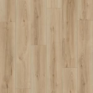 Bakewell Oak 14 mm x 8 in. W Waterproof Laminate Wood Flooring(13.28 sq. ft./case)