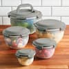 Rachael Ray 10-Piece Plastic Storage Set HPL980HS5T - The Home Depot