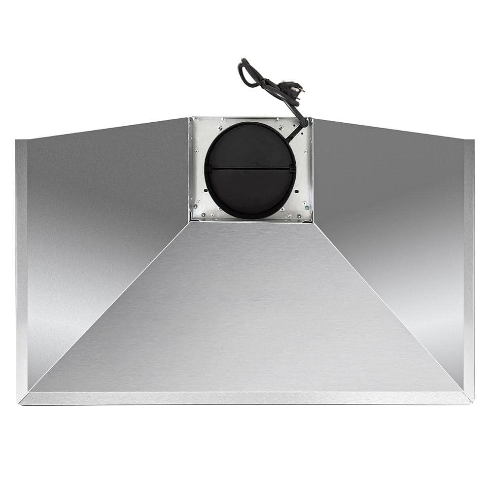 36-Inch Stainless Steel Convertible Wall Mount Range Hood