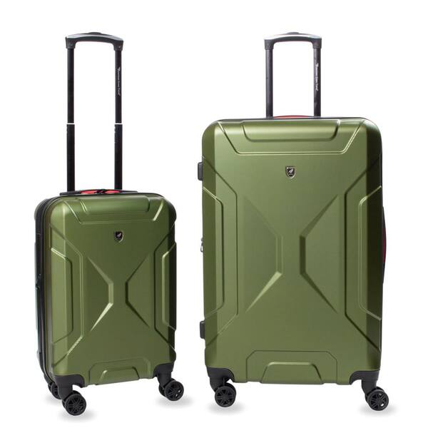 Double Spinner Luggage Set AG612-2B-OLV 