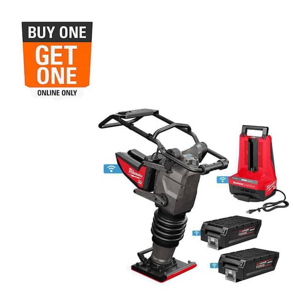MX FUEL 70 KG Rammer Kit with (2) MX FUEL FORGE HD12.0 Batteries and (1) MX FUEL Super Charger