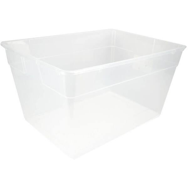 Sterilite 16 Qt. Plastic Storage Box Containers in Clear (12-Pack) 12 X  16448012 - The Home Depot