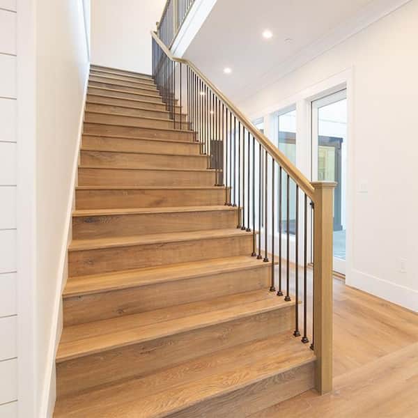 7.5-in x 48-in Unfinished Red Oak Wood Stair Riser 7.5-in x 48-in Unfinished Red Oak Wood Stair Riser