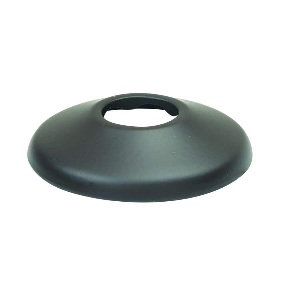 BrassCraft 1/2 in. IPS Shallow Escutcheon in Oil Rubbed Bronze 647 BZ