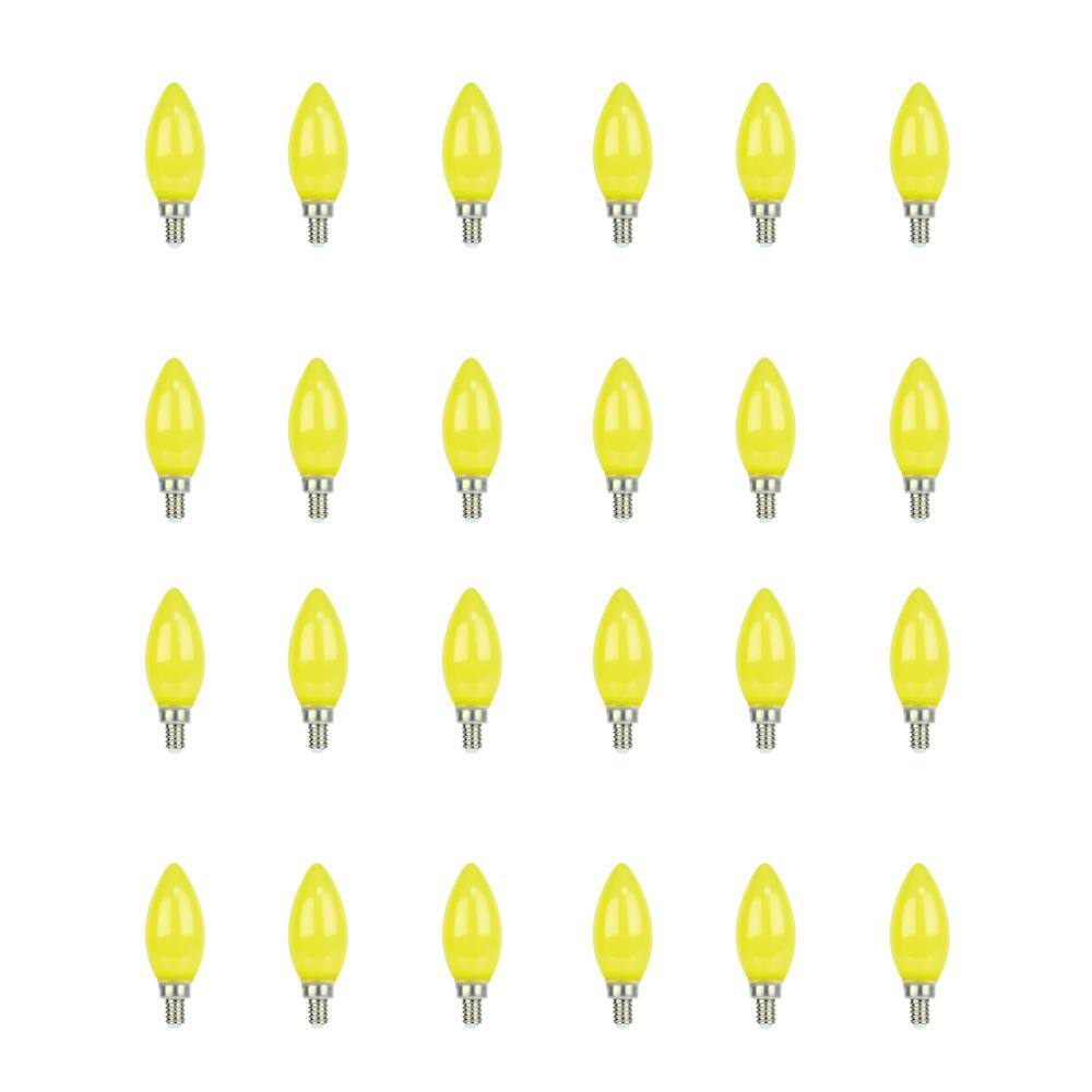 Feit Electric 60Watt Equivalent CA10 Candelabra Base LED Bug Light