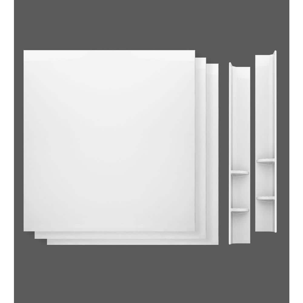 Ashton 60'' White Acrylic Walk-In Soaking Bathtub