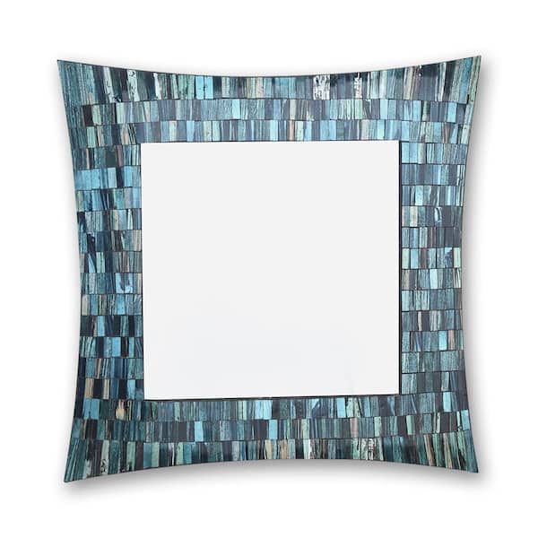 Adhesive Mirror Reflective Window Decal Latitude Run Color: Blue, Size: 78 H x 23.6 W