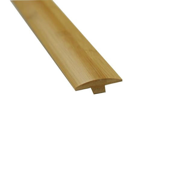 Islander Carbonized 5/8 in. Thick x 2 in. Wide x 78-3/4 in. Length Bamboo T-Molding
