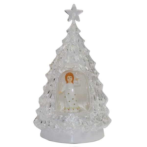 Clear LED Tree Angel