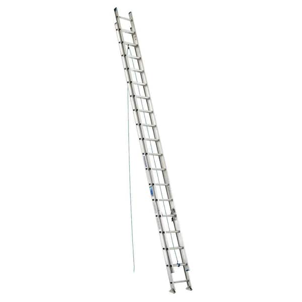 Werner 36 ft. Aluminum Extension Ladder (34 ft. Reach Height) with 250 lb. Load Capacity Type I Duty Rating