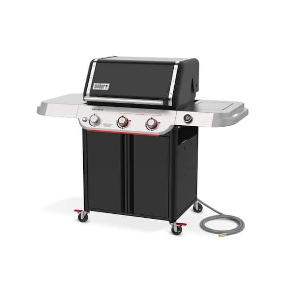 Weber Genesis Smart EX-325W 3-Burner Natural Gas Grill in Black