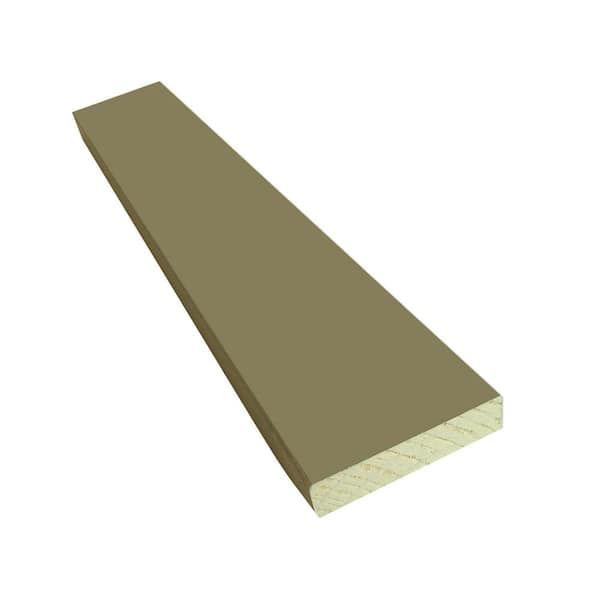 1 In X 4 In X 8 Ft Radiata Pine S1s2e Primed Softwood Boards 1616632