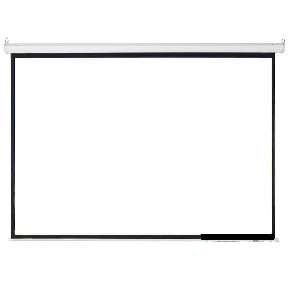 80 in. Retractable Motorized Projector Screen 16:9 Aspect Ratio Wall/Ceilin