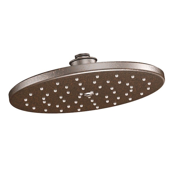 1-Spray Pattern with 2.5 GPM 10 in. Wall Mount Fixed Shower Head in Oil Rubbed Bronze