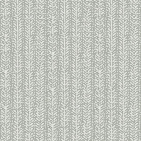 Kumo Branch Pewter Botanical Vinyl Peel and Stick Wallpaper Roll ( Covers 30.75 sq. ft. )