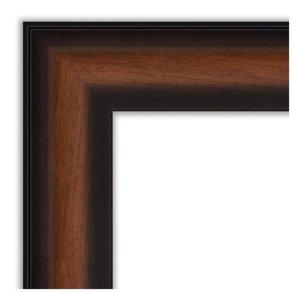 Yale Walnut Elegant Bathroom Vanity Wall Mirror 21x27