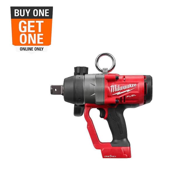 M18 FUEL ONE-KEY 18V Lithium-Ion Brushless Cordless 1 in. Impact Wrench with Friction Ring (Tool-Only)