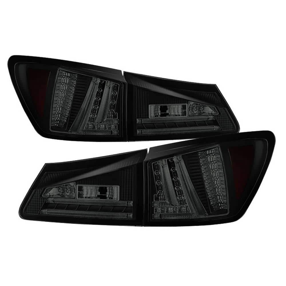 Lexus IS250 06-08 LED Tail Lights - Black Smoke price history on PriceWatchPro