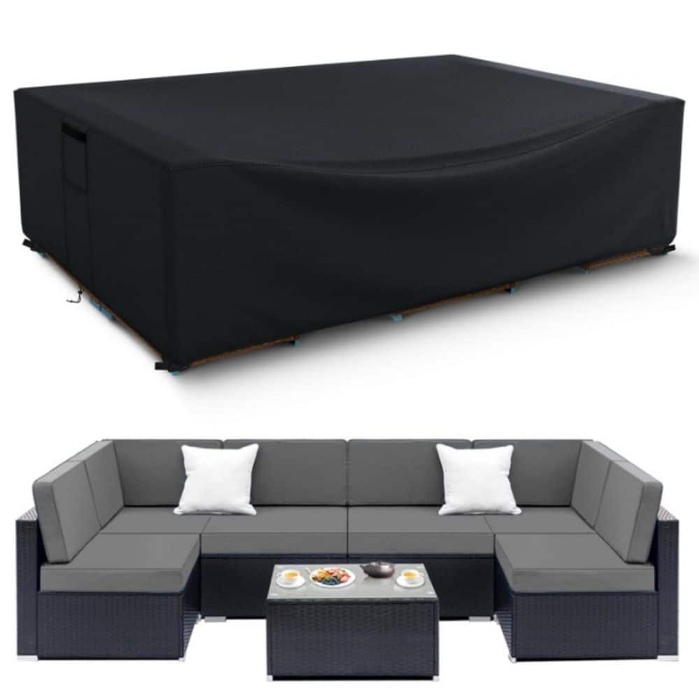 OVCRNIBI Patio Furniture Cover, Waterproof, Outdoor Patio Table